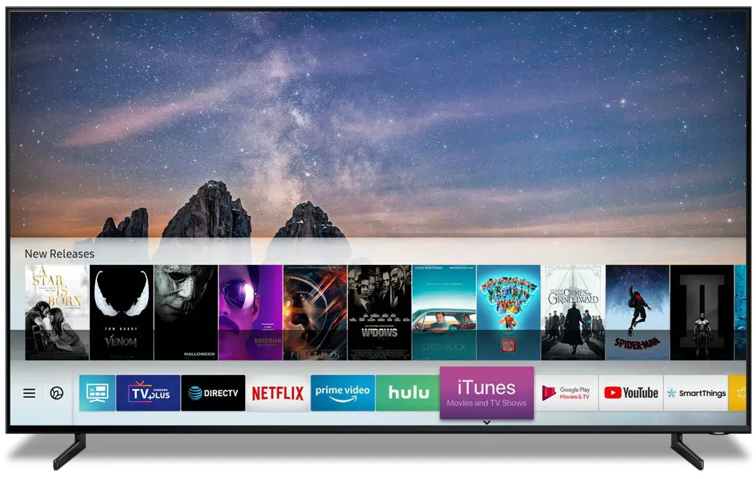 Samsung Smart TV iTunes