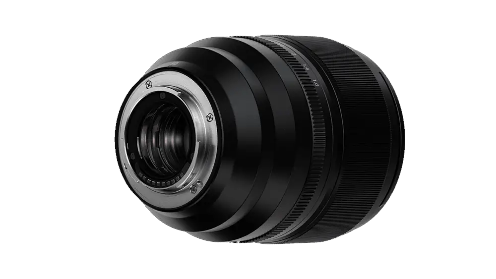 Bakifrån av Fujifilms XF 50mm f1.0-objektiv