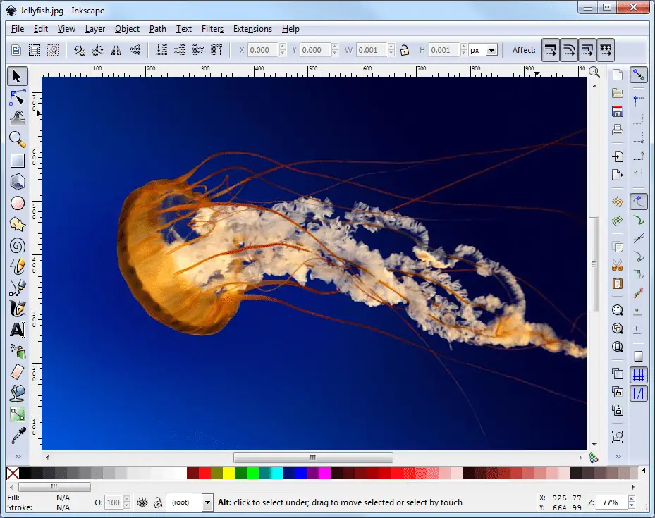 Exportera grafik från Inkscape 1 inkscape 56a324755f9b58b7d0d09395