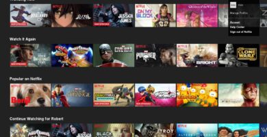 netflix home page with account prompt 5abe9321c064710037911c7a