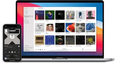 Appen Doppler musikspelare på Mac och iPhone