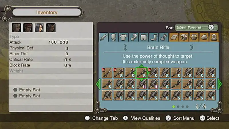 Wii RPG: Xenoblade Chronicles och The Last Story 4 Skärmdump