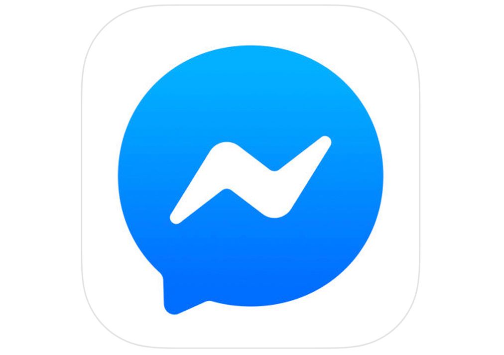 Ikon för Facebook Messenger -app för iOS
