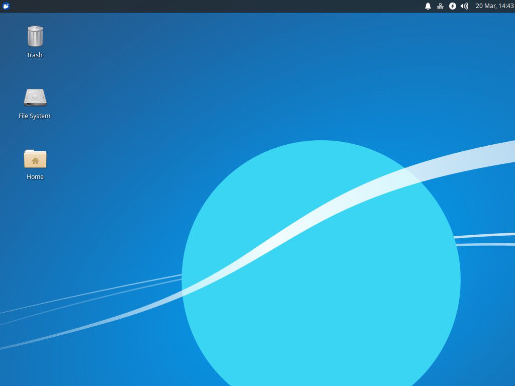 Xubuntu -skrivbord
