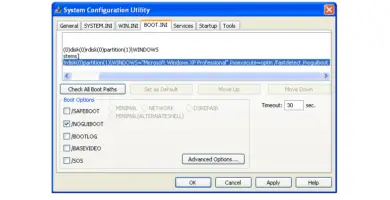 system configuration utility noguiboot windows xp 5a81c23b6edd6500368d73bb