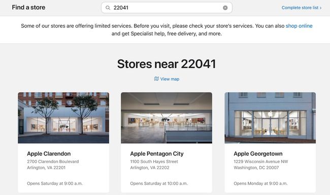 Apple Store Locator