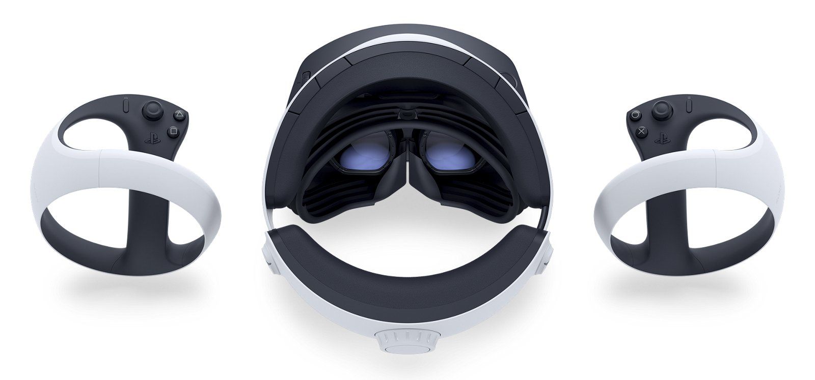 Sony PS VR2 headset och kontroller