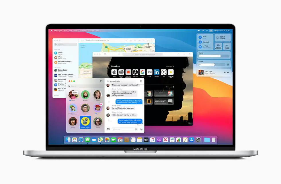 macOS Big Sur, som presenterades på WWDC20, introducerar en vacker omdesign och nya funktioner i Safari, Messages och Maps.